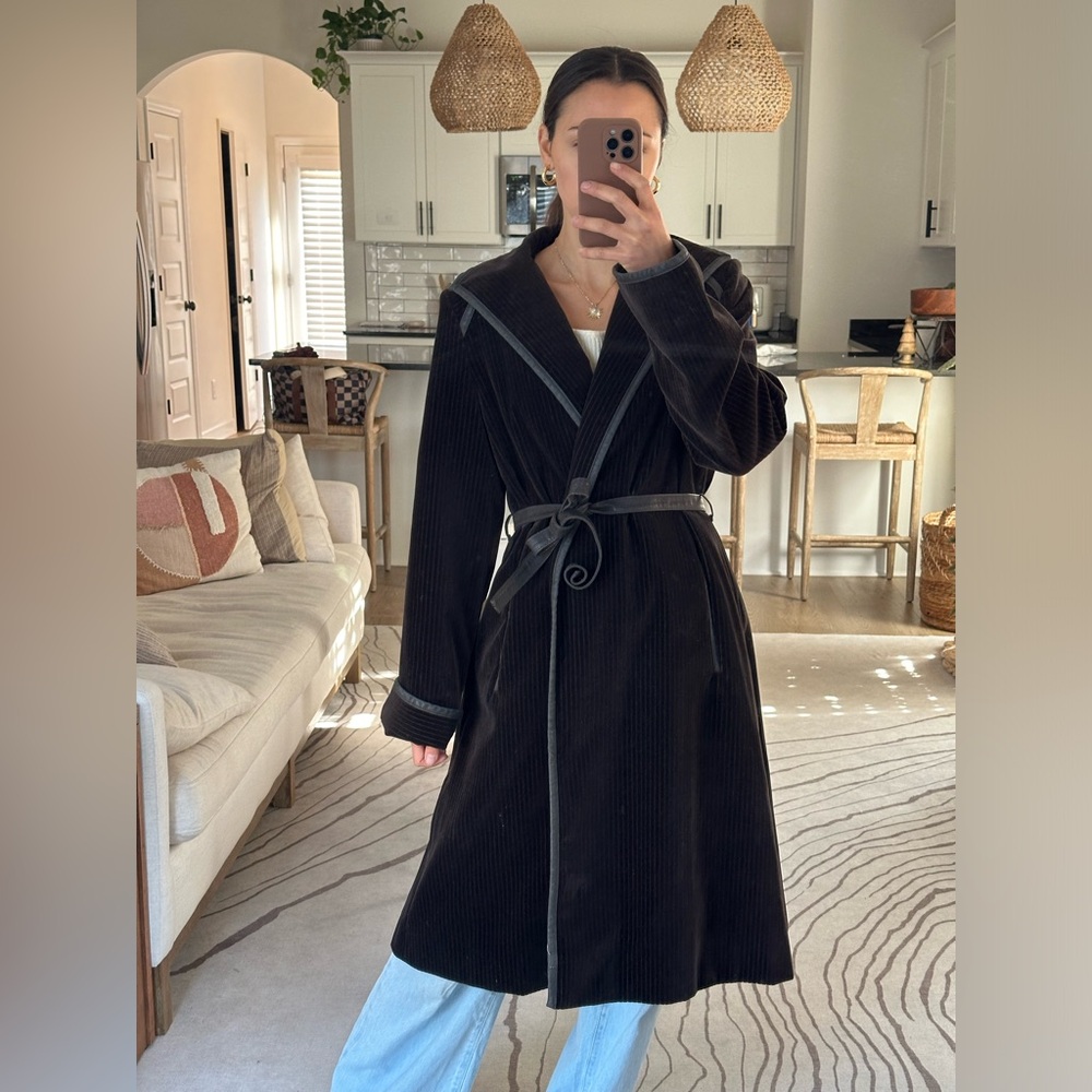 Vintage Voyager West Velvet Coat